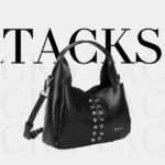 Viral studded bag, trendy and of the moment.