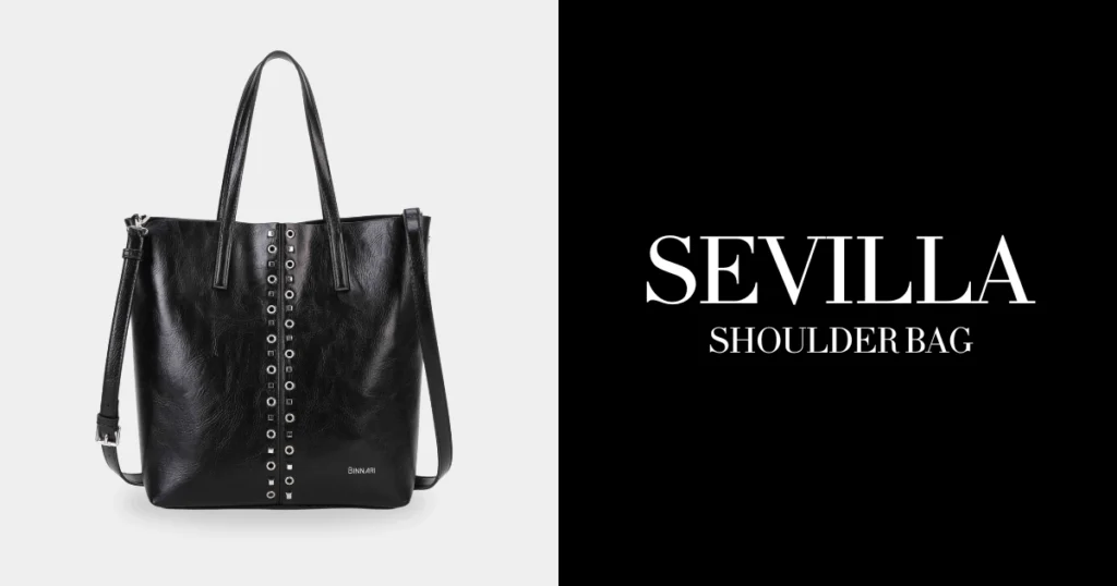 Binnari ‘Sevilla’ studded shoulder bag.